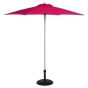 Parasol droit rond Anzio Framboise