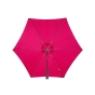 Parasol droit rond Anzio Framboise