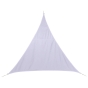 Voile d'ombrage triangulaire Curacao Blanc