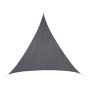 Voile d'ombrage triangulaire Curacao Gris