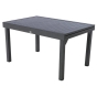 Table de jardin extensible Piazza Graphite 10P