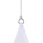 Voile d'ombrage triangulaire Curacao Blanc