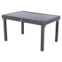 Table de jardin extensible Piazza Anthracite & Graphite