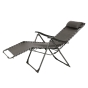 Fauteuil relax de jardin Silos Anthracite