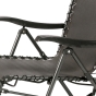 Fauteuil relax de jardin Silos Anthracite