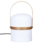 Lampe d'extérieur Kiara avec anse en bois