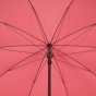 Parasol droit inclinable rond Bogota Coquelicot