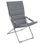 Fauteuil relax de jardin Milos Ardoise