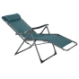 Fauteuil relax de jardin Silos Bleu canard