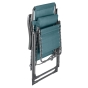 Fauteuil relax de jardin Silos Bleu canard