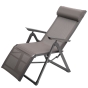 Fauteuil de jardin inclinable Decima Noisette & Praline