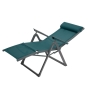 Fauteuil de jardin inclinable Decima Bleu canard & Graphite