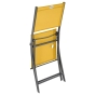 Chaise de jardin pliante Modula Jaune moutarde & Graphite