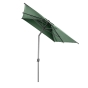 Parasol droit rectangulaire Loompa Vert olive