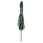 Parasol droit rectangulaire Loompa Vert olive