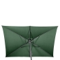 Parasol droit rectangulaire Loompa Vert olive