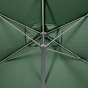 Parasol droit rectangulaire Loompa Vert olive