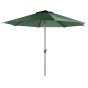 Parasol droit rond Loompa Vert olive