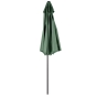 Parasol droit rond Loompa Vert olive