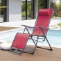 Fauteuil relax de jardin Silos Grenade