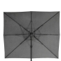 Parasol Décentré Eléa 4x3M Inclinable Olifen Anthracite