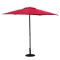 Parasol droit rond Soya Grenade