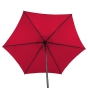 Parasol droit rond Soya Grenade