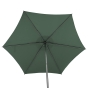 Parasol droit rond Soya Vert Olive