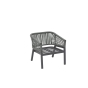 Fauteuil de salon de jardin Oriengo Olive & Graphite