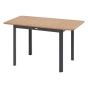 Table de jardin extensible FOLYA Eucalyptus & Graphite