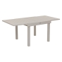 Table de jardin extensible PIAZZA Argile 8P