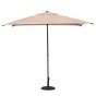 Parasol droit carré SOYA Blé