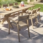 Fauteuil Empilable TEMEIRA Acacia