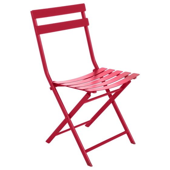 Chaise de jardin pliante Greensboro Grenade