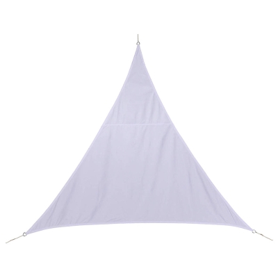 Voile d'ombrage triangulaire Curacao Blanc