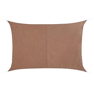 Voile d'ombrage rectangulaire Curacao Taupe