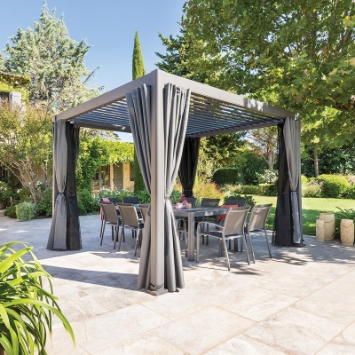 Pergola Evora petit modèle Graphite