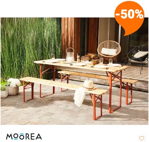 SET TABLE + 2 BANCS MUNICH